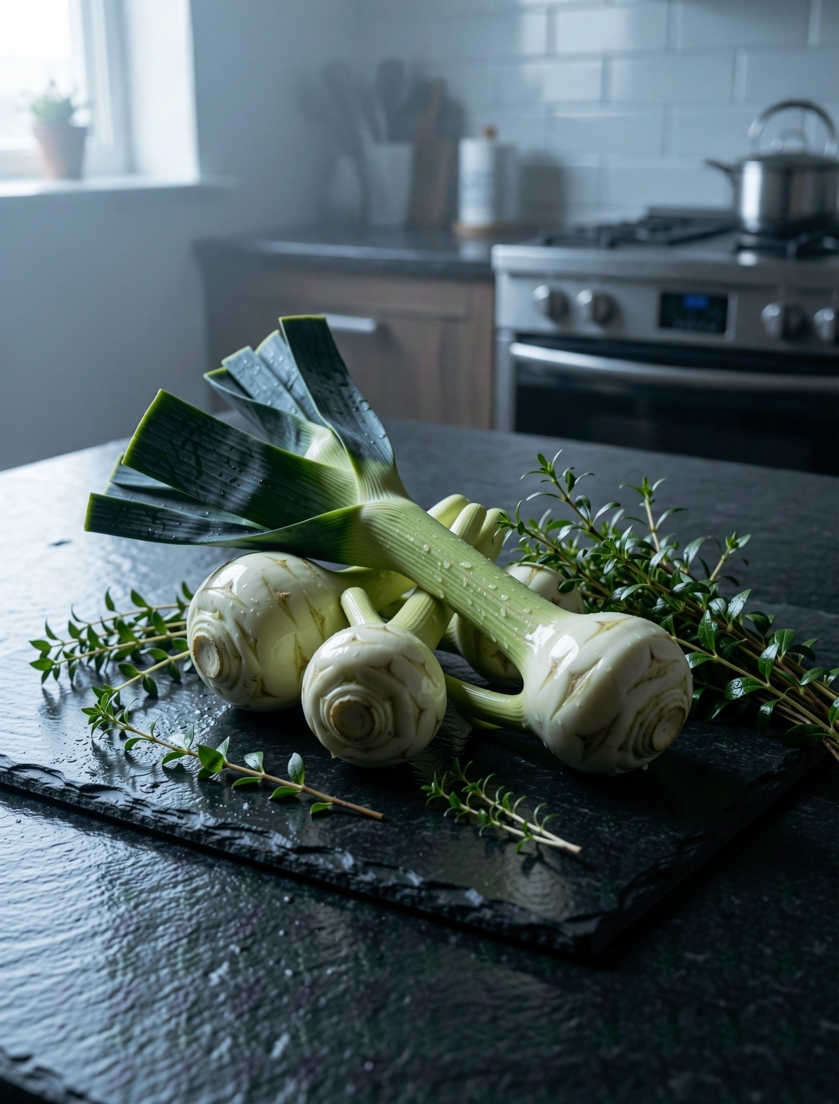 Hamburger Hafen im Morgengrauen